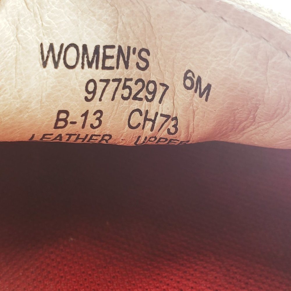 Sperry Leopard Print Red Flats A864 - image 7